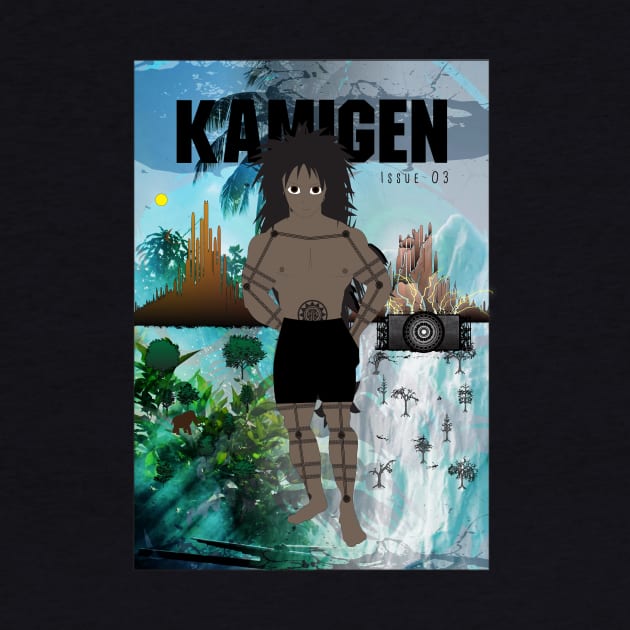Kamigen Issue 3 Cover by Open Studios